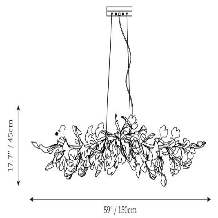 Tuscany  Ceramic Luxury Chandelier Style C