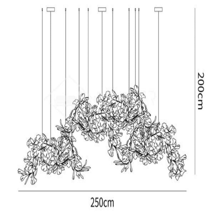 Tuscany Ceramic  Luxury Chandelier Style H