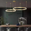 Grandeur Multi Rings Gold Chandelier