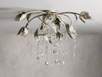 Equinox Crystal Flushmount Ceiling Light