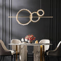 Savoy Crystal Cluster Kitchen Island Chandelier