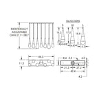 Novelle Linear Chandelier