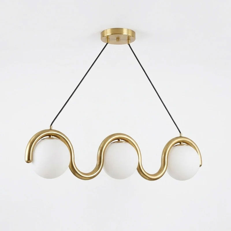 Lenox Linear Ball Pendant Lamp