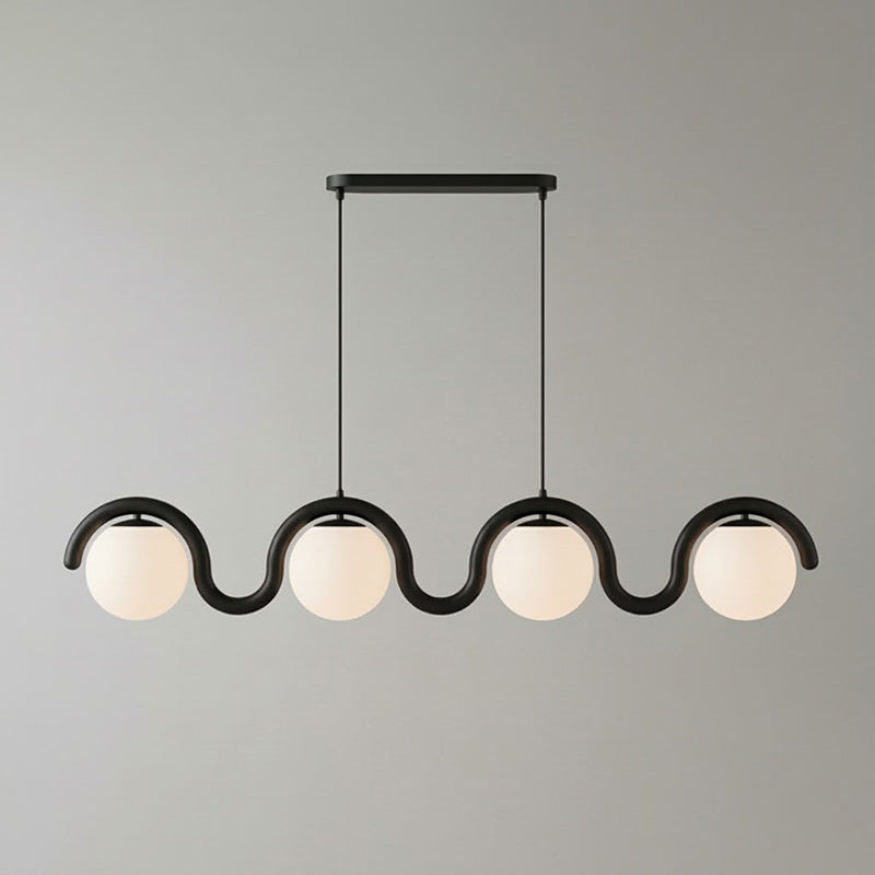 Lenox Linear Ball Pendant Lamp