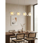 Lenox Linear Glass Chandelier