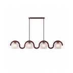 Lenox Linear Glass Chandelier