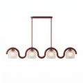 Lenox Linear Glass Chandelier