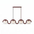 Lenox Linear Glass Chandelier