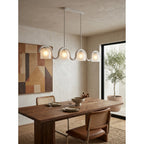 Lenox Linear Glass Chandelier