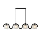 Lenox Linear Glass Chandelier