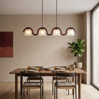 Lenox Linear Glass Chandelier