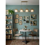 Lenox Linear Glass Chandelier