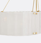 Manor Glass Linear Chandelier 48''