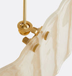 Manor Glass Linear Chandelier 48''