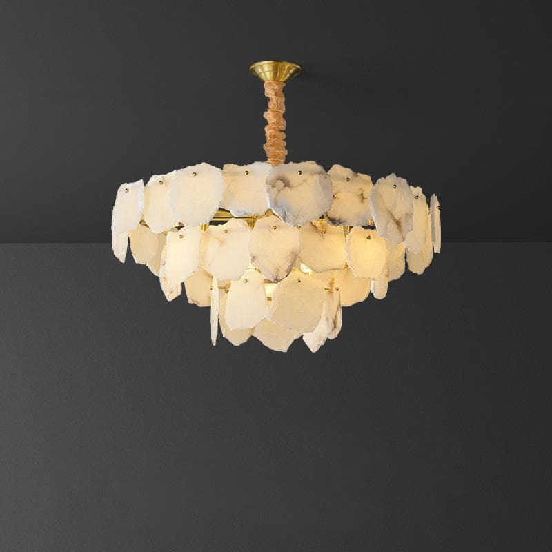 Alabaster Moira ModernMulti-Layer Chandelier