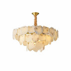 Alabaster Moira ModernMulti-Layer Chandelier