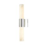 Orion Minimalist Alabaster Wall Sconce