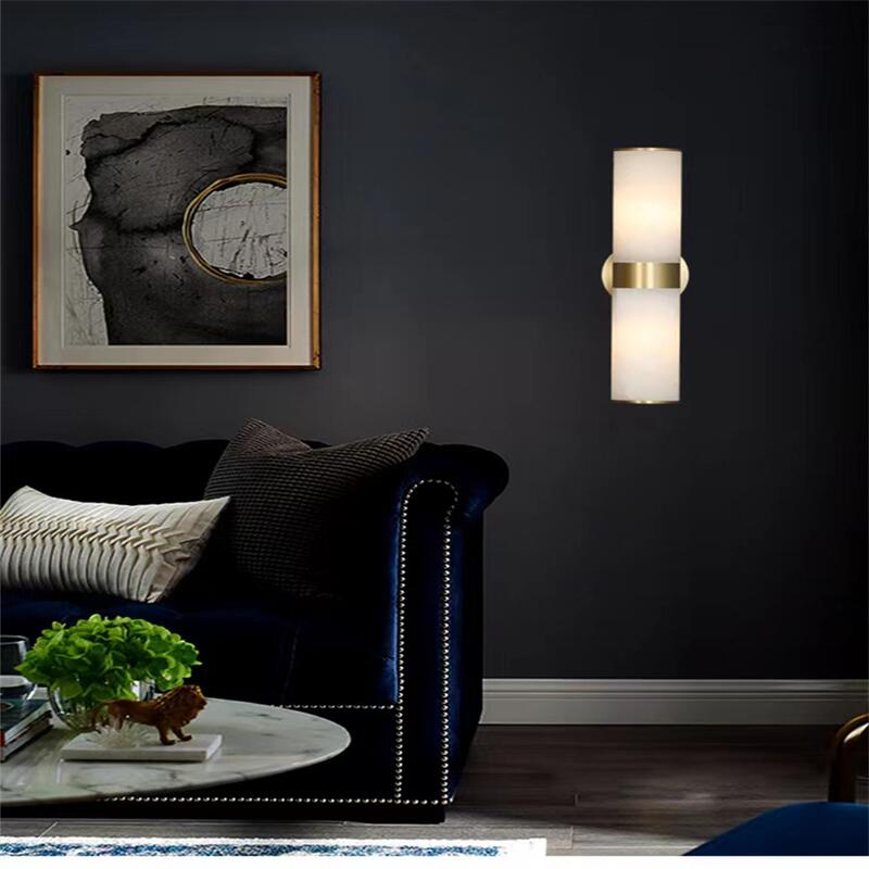 Orion Sutton Linear Alabaster Wall Sconce