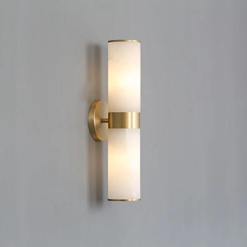 Orion Sutton Linear Alabaster Wall Sconce