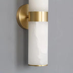 Orion Sutton Linear Alabaster Wall Sconce
