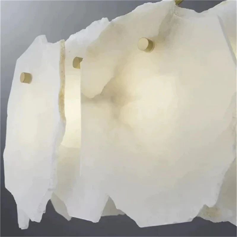 Noes Alabaster Round Chandelier