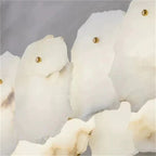 Noes Alabaster Round Chandelier