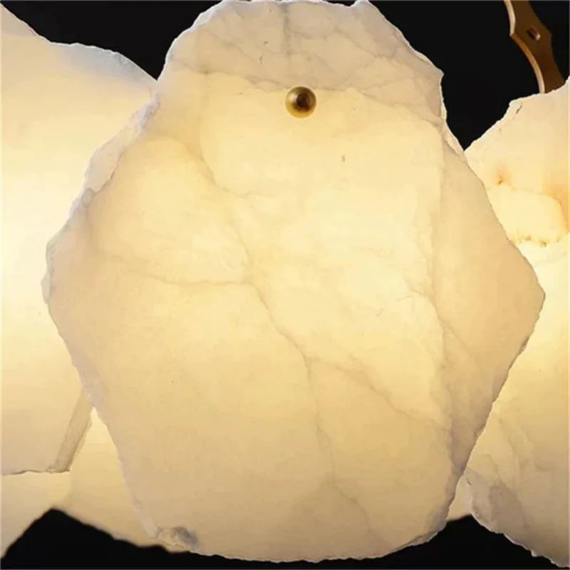 Noes Alabaster Round Chandelier