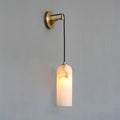 Sovereign Modern Alabaster Wall Sconce