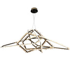 Savoy Irregular Modern Rock Crystal Chandelier