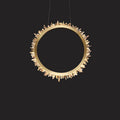 Savoy Rock Crystal Ring Chandelier