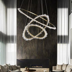 Savoy Rock Crystal Ring Chandelier
