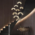 Savoy Staircase Crystal Chandelier