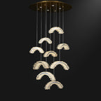 Savoy Staircase Crystal Chandelier