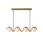 Lenox Linear Alabaster Chandelier