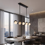 Lenox Linear Alabaster Chandelier