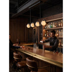 Lenox Linear Alabaster Chandelier