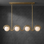 Lenox Linear Alabaster Chandelier