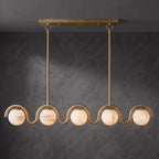 Lenox Linear Alabaster Chandelier