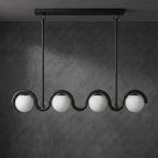 Lenox Linear Alabaster Chandelier