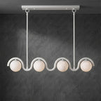 Lenox Linear Alabaster Chandelier