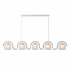 Lenox Linear Glass Chandelier