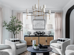 Monaco 2-Tier Round Chandelier