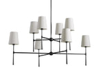 Monaco 2-Tier Round Chandelier