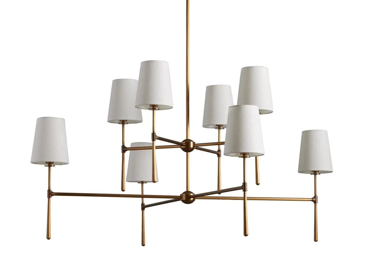Monaco 2-Tier Round Chandelier