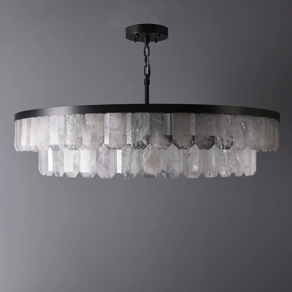 Rolande Crystal Round Chandelier