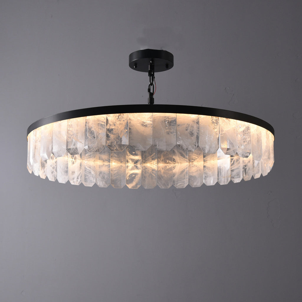 Rolande Crystal Round Chandelier