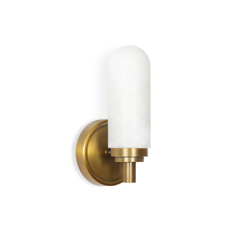 Garnet Alabaster Single Sconce