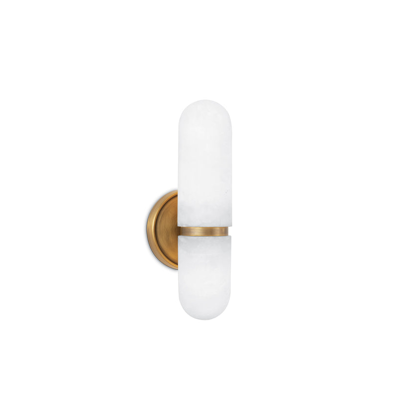 Garnet Alabaster Small Sconce