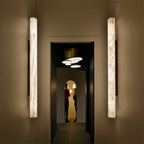 Noble Modern Alabaster Wall Sconce 4.7''