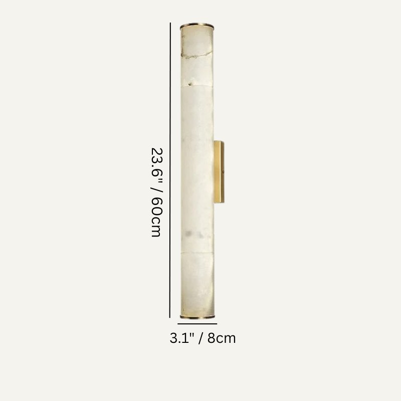 Noble Alabaster Wall Sconce